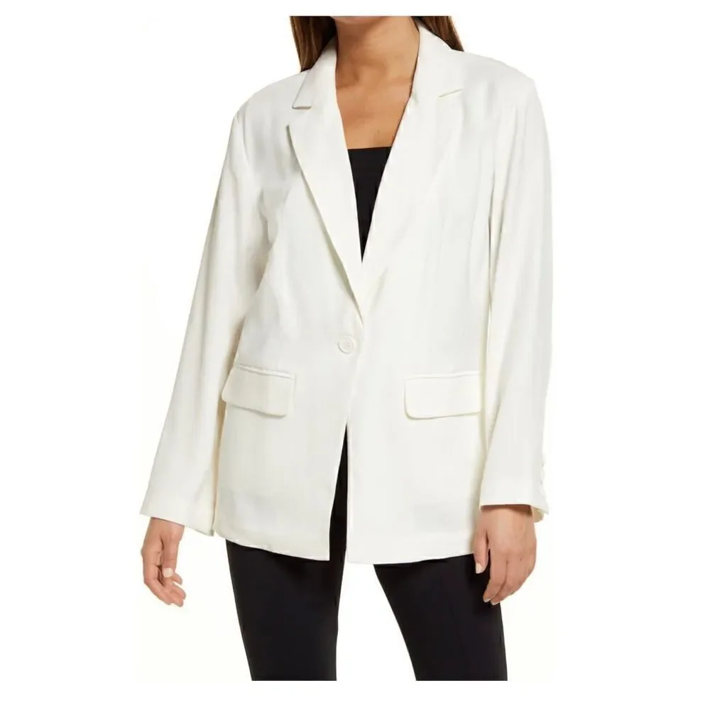 Open Edit Unstructured Blazer